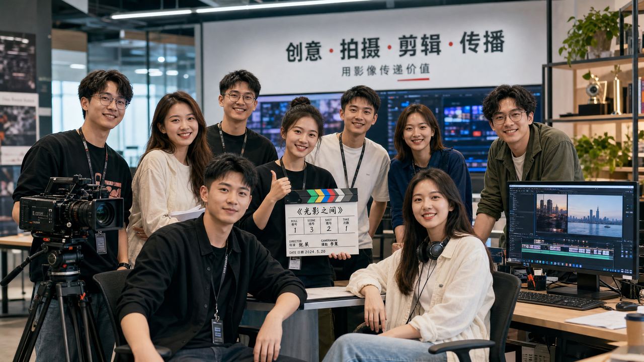 少女萝莉综艺拍摄花絮视频：多机位调度与现场导演演示